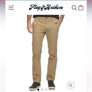 Flag and Anthem khaki chinos size 35/34